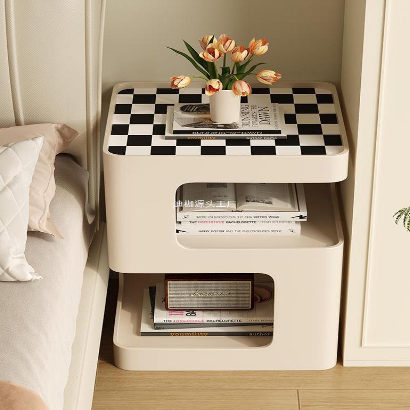 轻奢边几沙发边柜客厅小户型创意床头柜简约现代迷你感小茶几