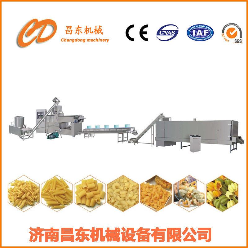 昌东机械 斜切通心粉设备 螺旋通心粉加工设备 意大利面机械