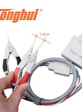 同惠TH26011AS/26011BS带盒四端Kelvin测试电缆TH26011CS/26011D