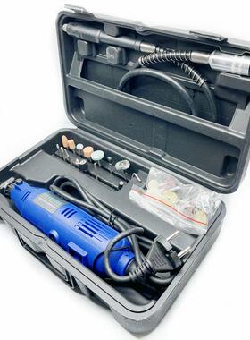 40PC迷你电磨套装软轴130W调速打磨机抛光手持式电钻雕刻机