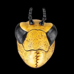 珍藏版万圣节收获日2影视主题昆虫舞会布置树脂面具工厂