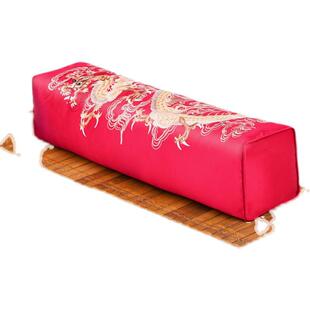 xyt中式枕头皇帝宫廷老式龙纹刺绣仿古长方形古代荞麦护颈硬枕头