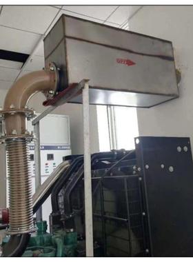 180KW发电机净化器水喷淋过滤器三元催化器DPF尾气干式净化滤芯