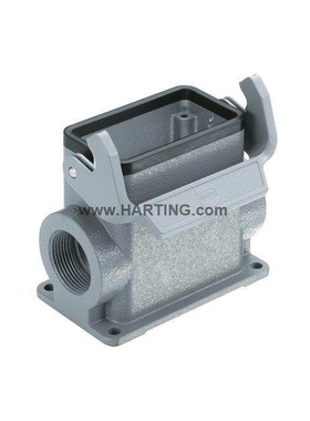 HARTING 浩亭09300100292 高结构单扣底座双开孔2*PG21Han B Base