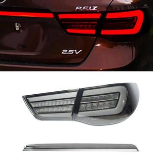 适用于10-12款丰田新锐志尾灯总成改装LED行车灯流水转向灯贯穿灯