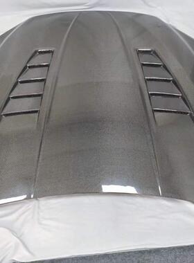 适用于宝马F06 F12 F13 6系 /M6 开孔款机盖机盖 碳纤维引擎盖