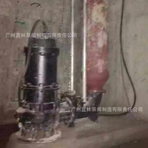 80WQ4QG切割式污水泵 3寸养殖场屠宰场排污潜水泵