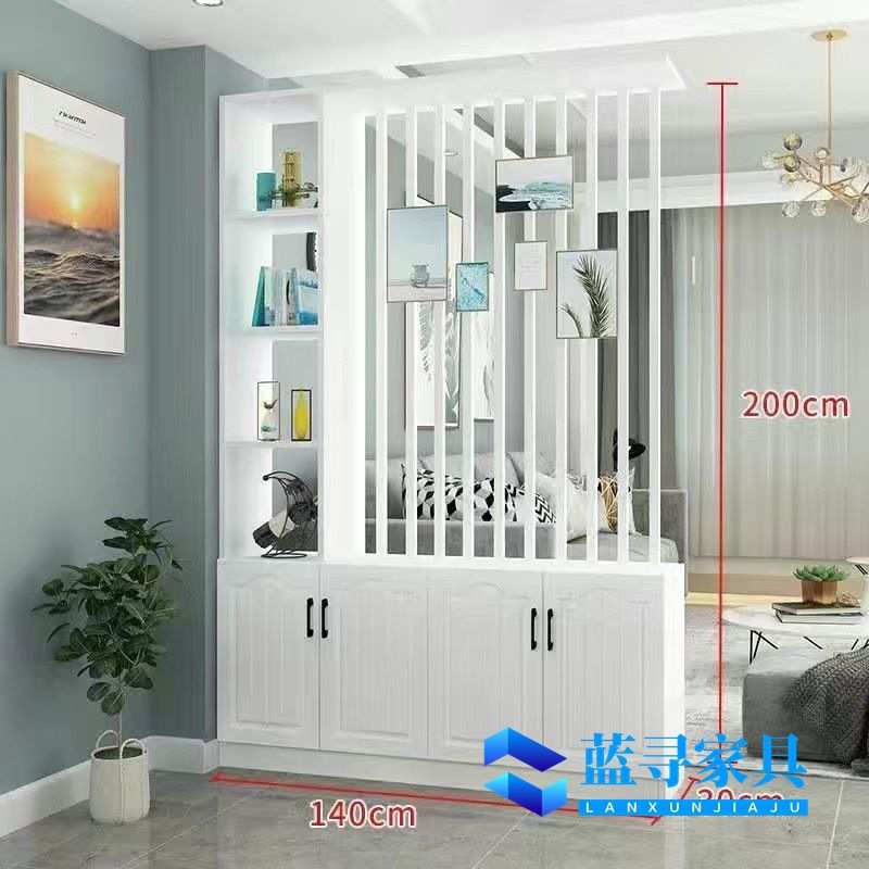 玄关柜鞋柜一体进门家用门口欧式客厅屏风隔断简约现代酒柜储物柜