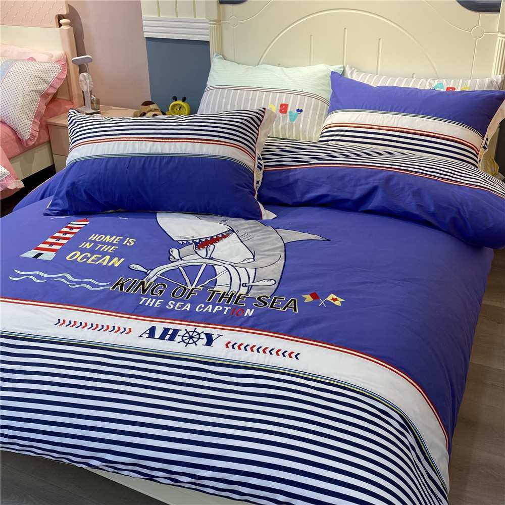 13376全棉儿童四件套纯棉卡通男孩被套三件套男童床单四季床品,模玩/动漫/周边/娃圈三坑/桌游,模型制作工具/辅料耗材,淘宝优惠券,粉丝福利购,淘宝优惠卷