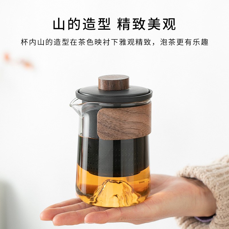 便携式旅行茶具小套装备户外包随身功夫泡茶壶茶杯玻璃露营快客杯