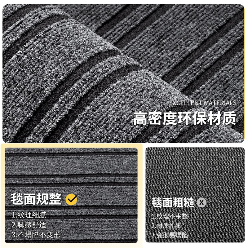 入户门地垫家用加厚除尘耐脏门垫2025新款高级感玄关进门防滑地毯