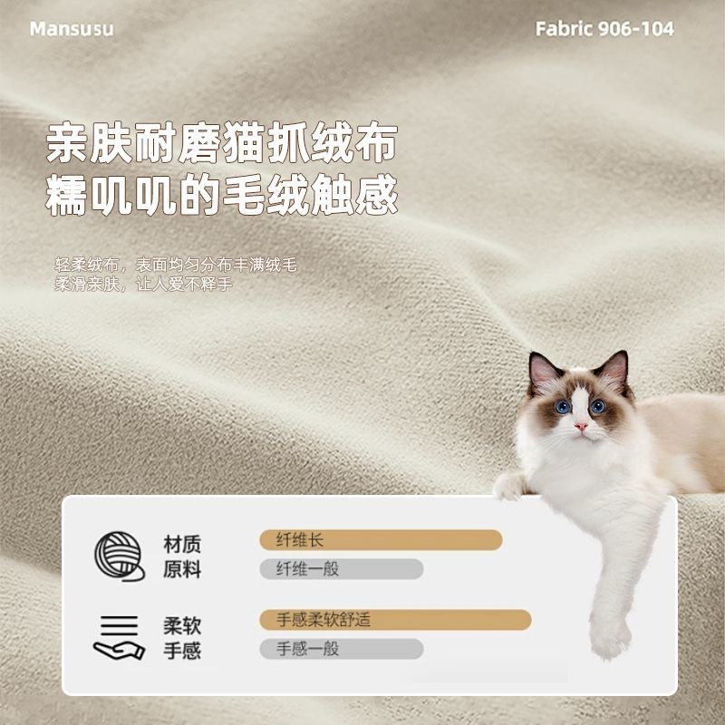 法式轻奢布艺床简约现代ins风1.5米/1.8家用主卧软包双人实木婚床