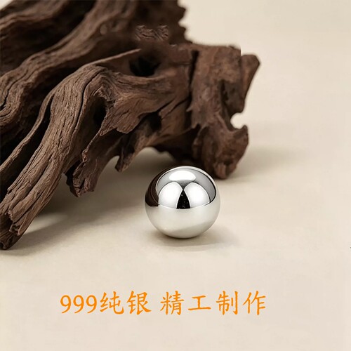 999足银精工圆珠转运珠DIY