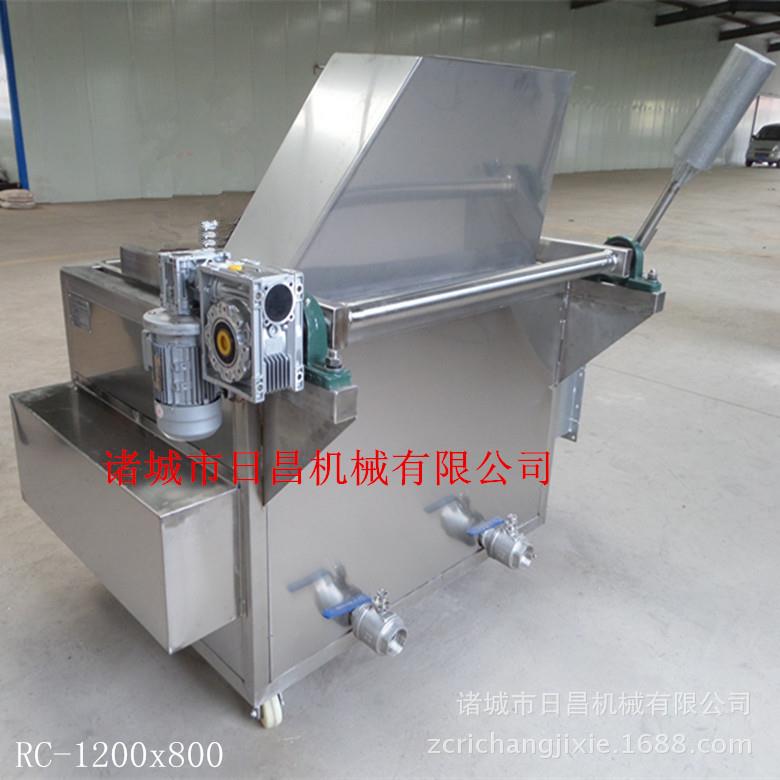 RC-4500型新款野山椒鱼油炸机即食鱼仔设备）