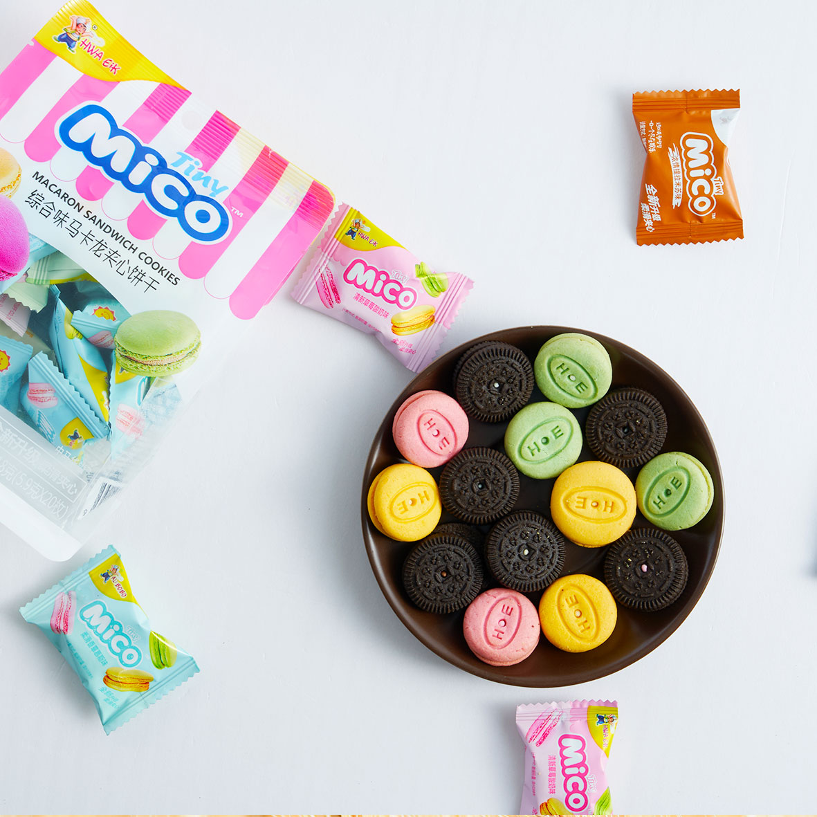 马来西亚风味夹心饼干混合口味