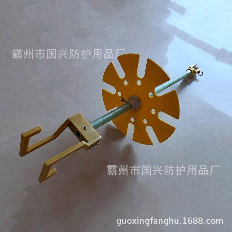 挂电力施工横2担国兴操作杆放置架环氧树脂横担架1.米绝作缘操杆