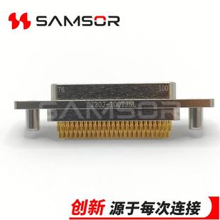 J30J 100芯焊接型插头矩形航空连接器 100TJSL连接器J30J