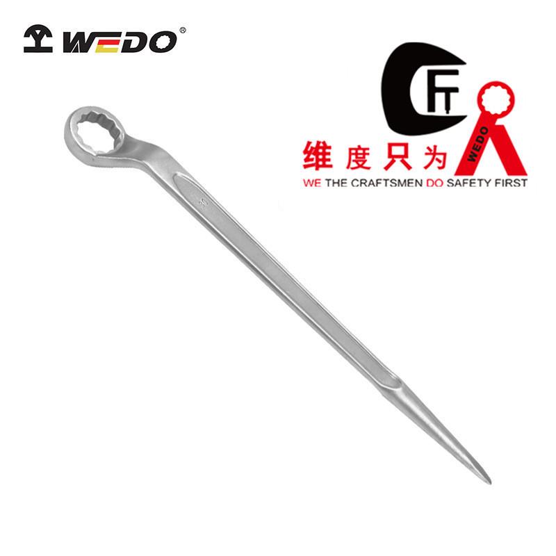 WEDO维度ST8112不锈钢高颈撬棒梅花扳手17mm