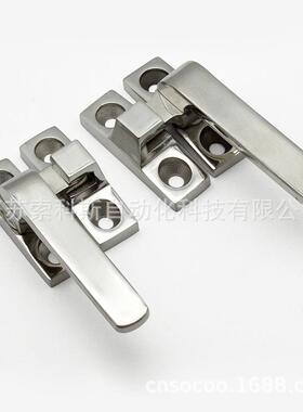 304不锈钢旋转开关把手锁工业设备箱体门拉手FHS31/41-L80/L100