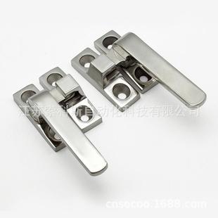 L100 L80 304不锈钢旋转开关把手锁工业设备箱体门拉手FHS31
