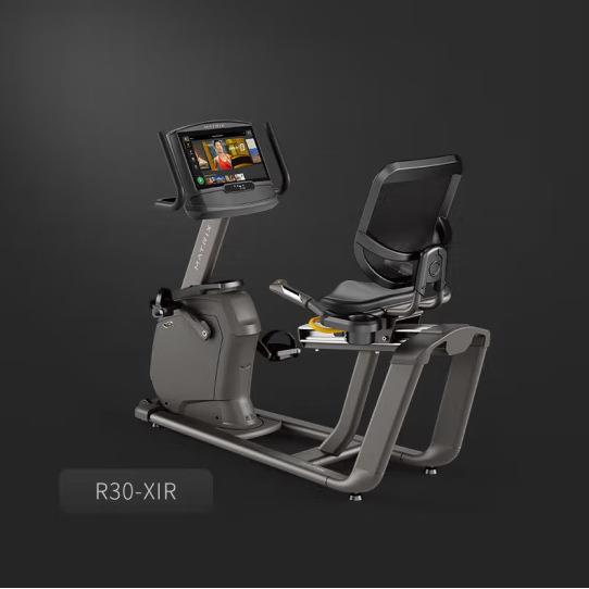 乔山JOHNSON健身车家用卧式脚踏车功率自行车健身器材R30XIR