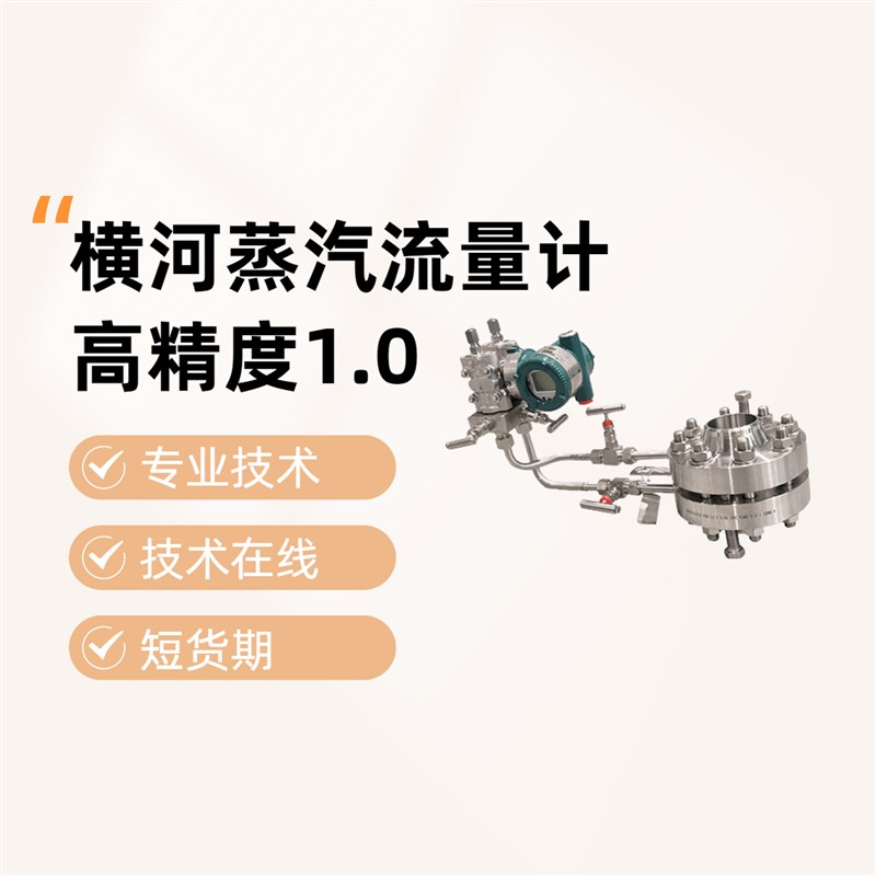 川仪涡街流量计气体蒸汽空气热水液体耐高温高压差压式多孔平衡