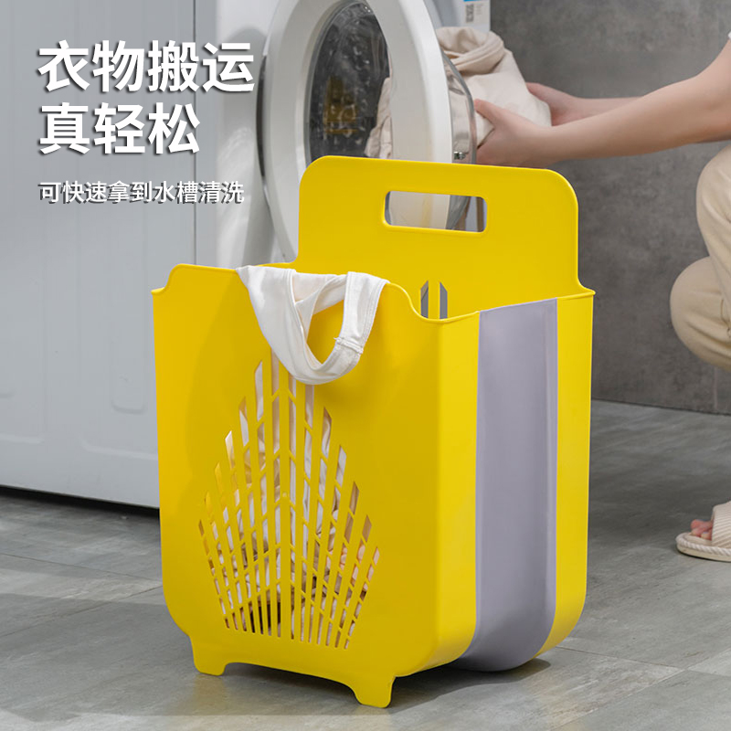 脏衣篓放脏衣服收纳筐桶可折叠家用壁挂式洗衣篮神器卫生间脏衣篮