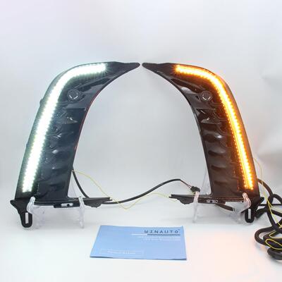 严选适用于凯美瑞CAMRYDRL20242025LED日间行车灯双色转向灯
