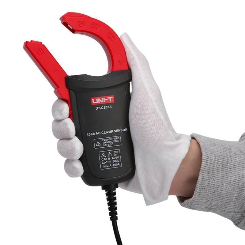 利德UT-CS06A交流电流传感器高精度钳形电流探头万用表互感*
