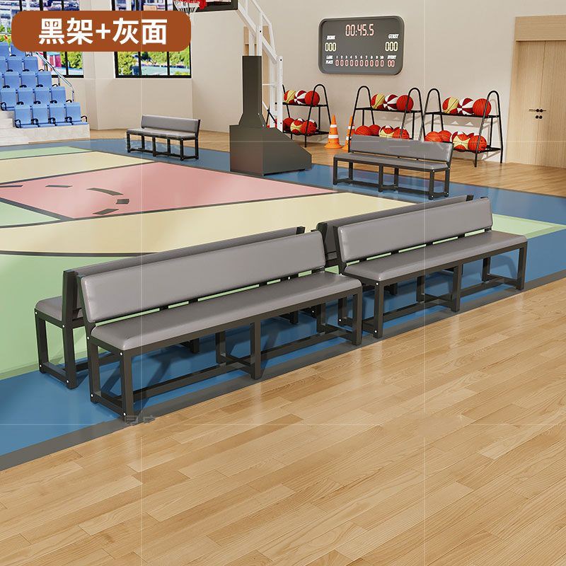 靠背长条椅子换鞋沙发等候区椅诊所健身房饭店理发店走廊过道椅子