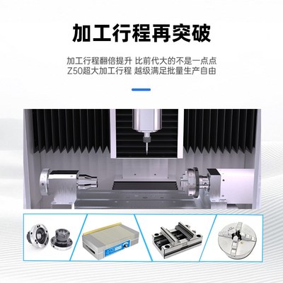 桌面小型全自动雕刻机CNC数控玉雕机玉石木头金属高精度雕铣机