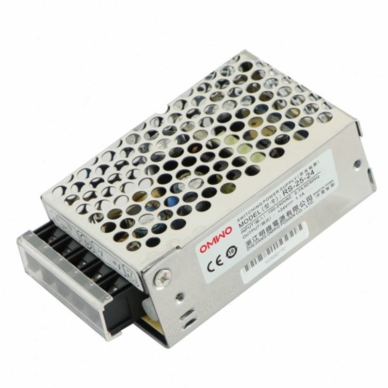 明维RS-25-3.3V6A5V5A 12V2.1A 15V1.7A 24V1.1A单组输出开关电源