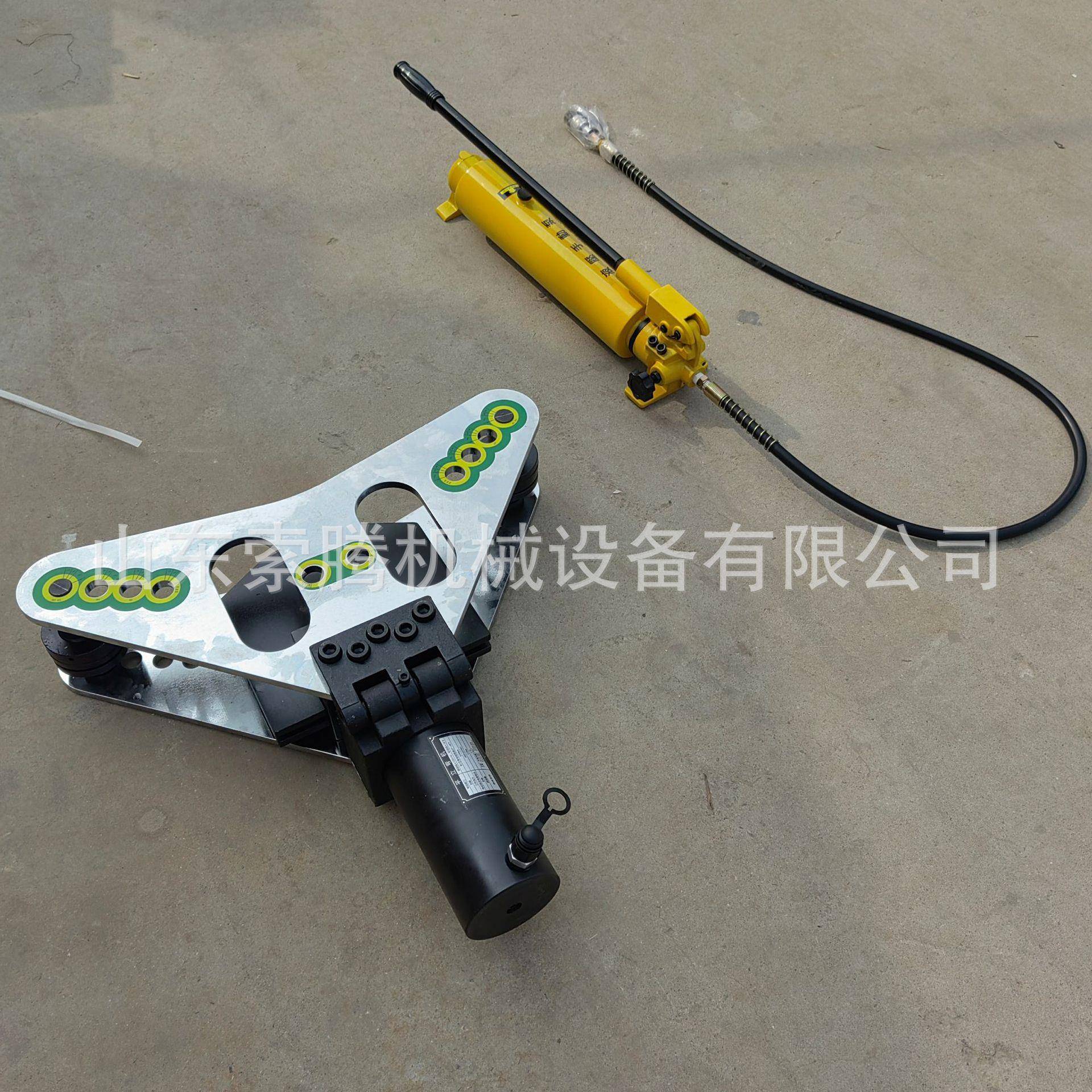 平立弯排机液压水平弯曲铜排扁铁折弯器二合一折弯机90度弯头加工