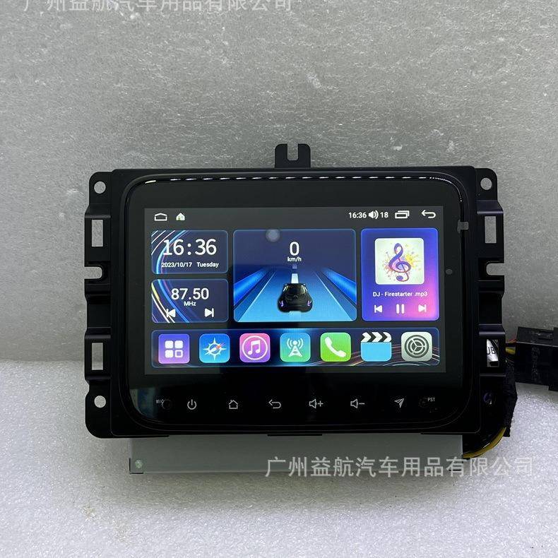 适用于道奇公羊RAM2500导航仪17-18款智能中控安卓大屏一体机
