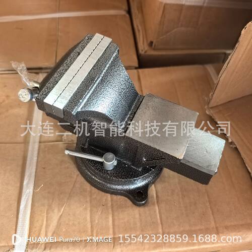 大连台虎钳重型16寸20寸400mm500mm工业级汽修台虎钳