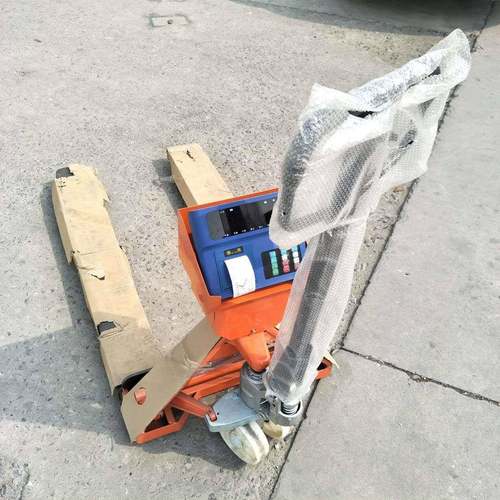 利朗牌打印电子称2000kg称重地牛YCS2-3吨打印小票电子叉车秤