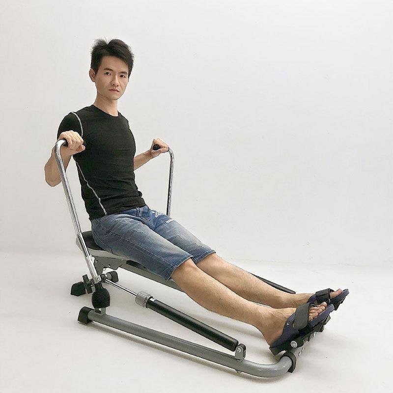 液阻划船机家用液压划船器室内健身器材训练划桨机