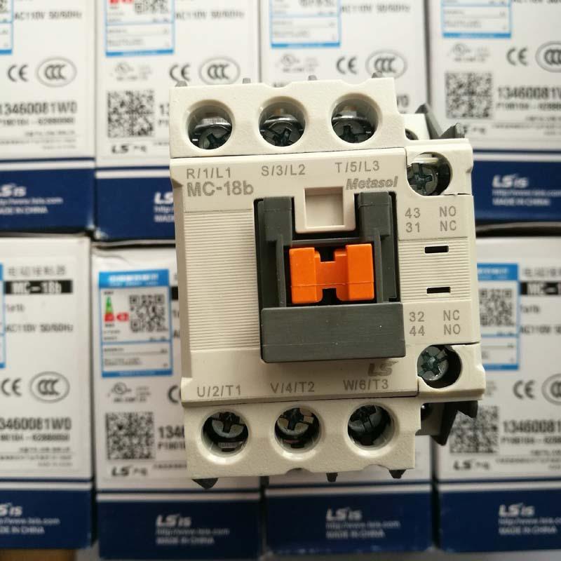 原装LS产电交流接触器MC-18b替代GMC-18AC220VAC110VAC380V