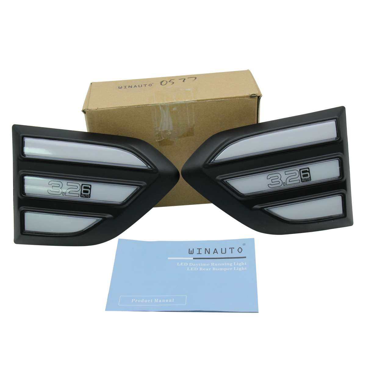 适用于15-19年 福特 ranger 带黄光低配叶子板灯 日间行车灯 专用