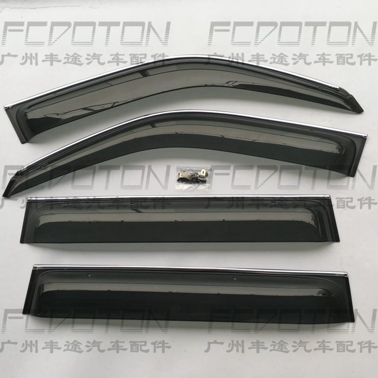 4L陆巡-0C雨眉《注塑》   0798100450 晴雨挡0款70