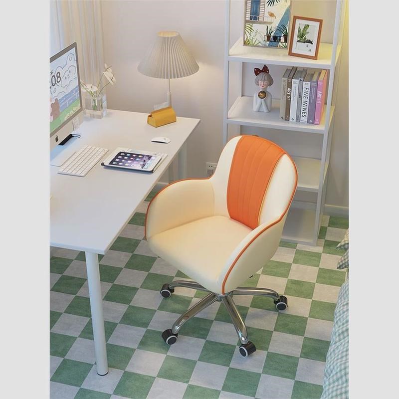 电脑椅子久坐舒服女生卧室化妆椅家用舒适书房书桌学习写字办公椅
