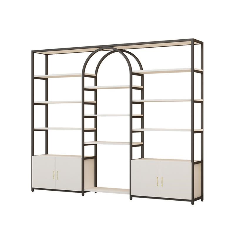 美容院展示柜美甲油胶展示架化妆品带灯多层置物架商用陈列柜货架