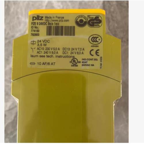 PILZ/皮尔兹774150PZE924VDC8n/o1n/c安全继电器