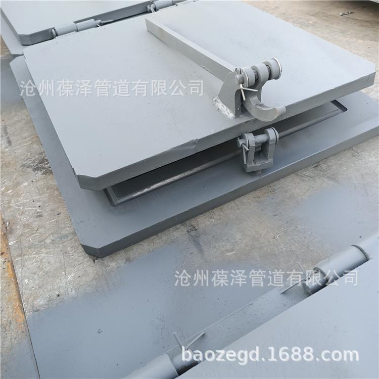 清灰孔方形快开人孔门捅灰门支持图纸制方型保温人孔门矩形