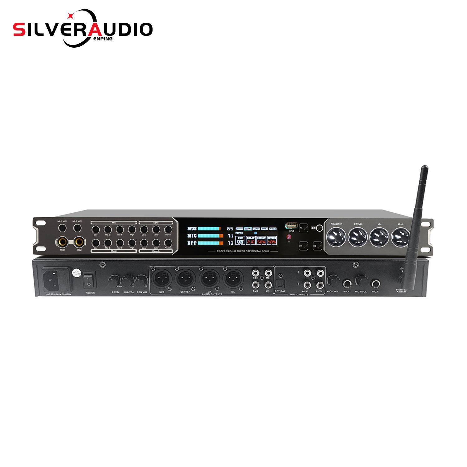 GAX-G500工厂专业前级效果器家用KTV人声数字混音效果器