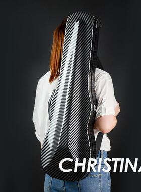 小提琴琴盒VB31-44黑色条纹小提琴盒子4/4尺寸