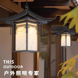 户外吊灯防水新中式庭院灯室外花园凉亭长廊吊灯别墅屋檐古建筑灯
