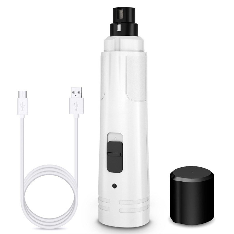 宠物磨甲器 电动修甲器 led猫自动指甲刀 USB充电指甲钳清洁用品