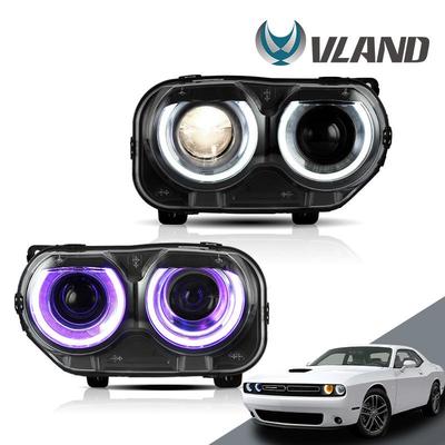 适用于道奇挑战者汽车led大灯总成改装Challenger头灯日行灯总成