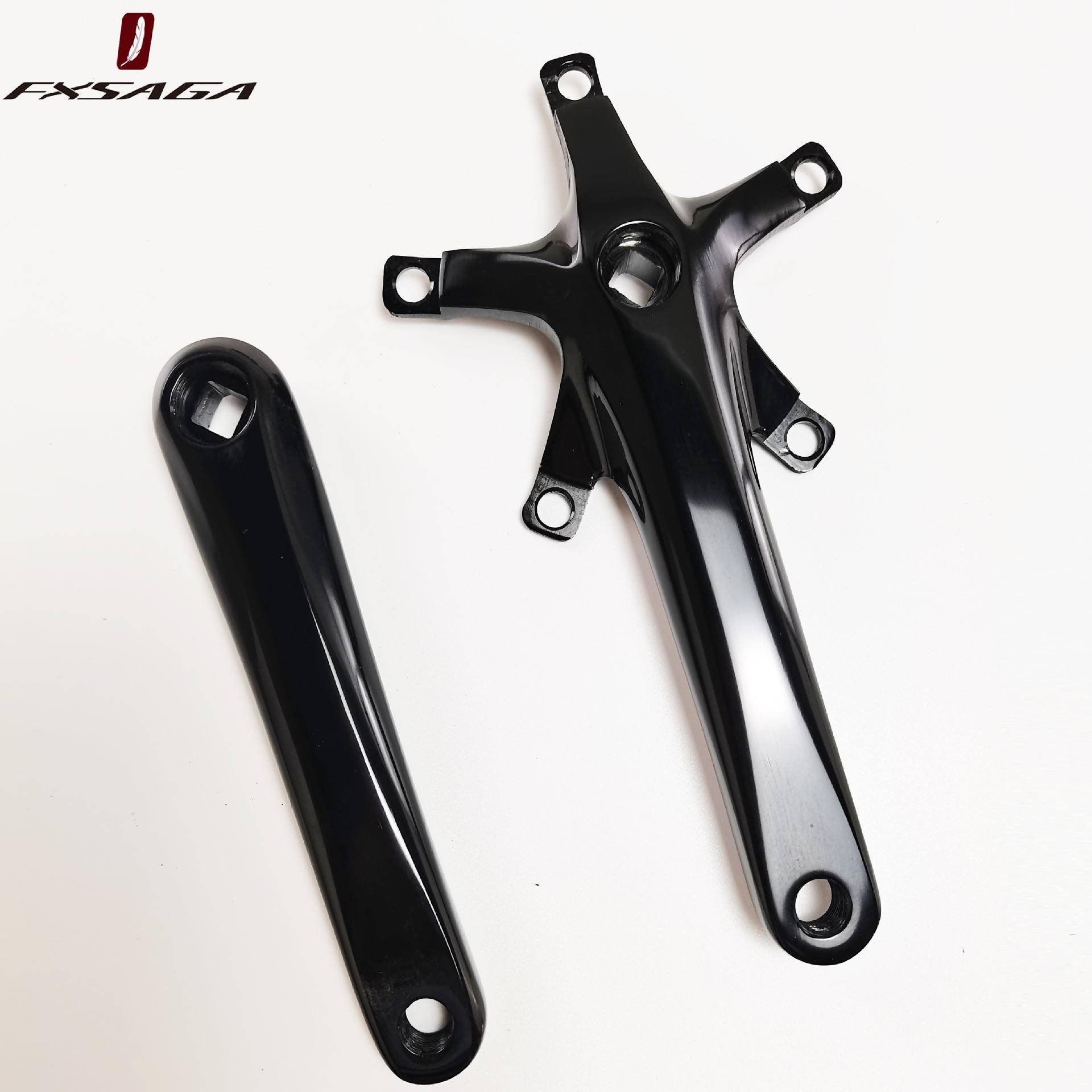 折叠自行车铝合金方孔曲柄改装